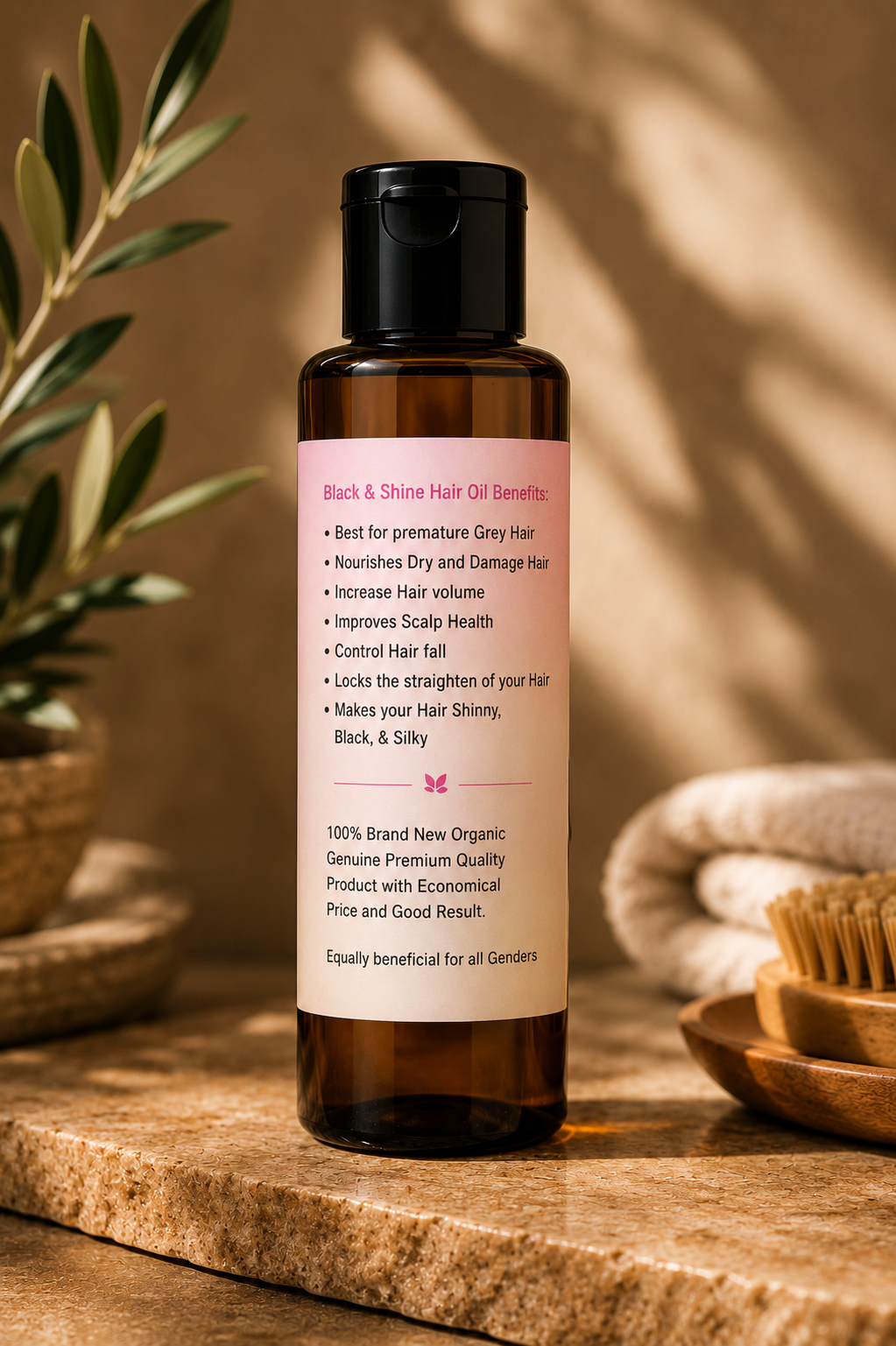 Black & Shine Hair Oil