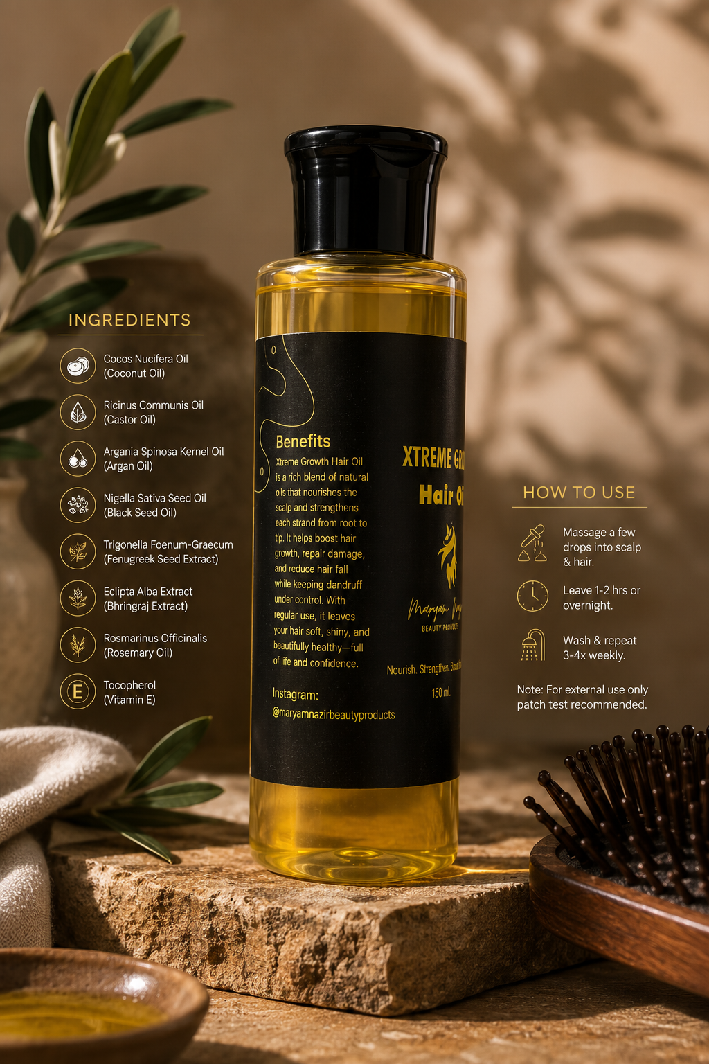 Xtreme Growth Hair Oil