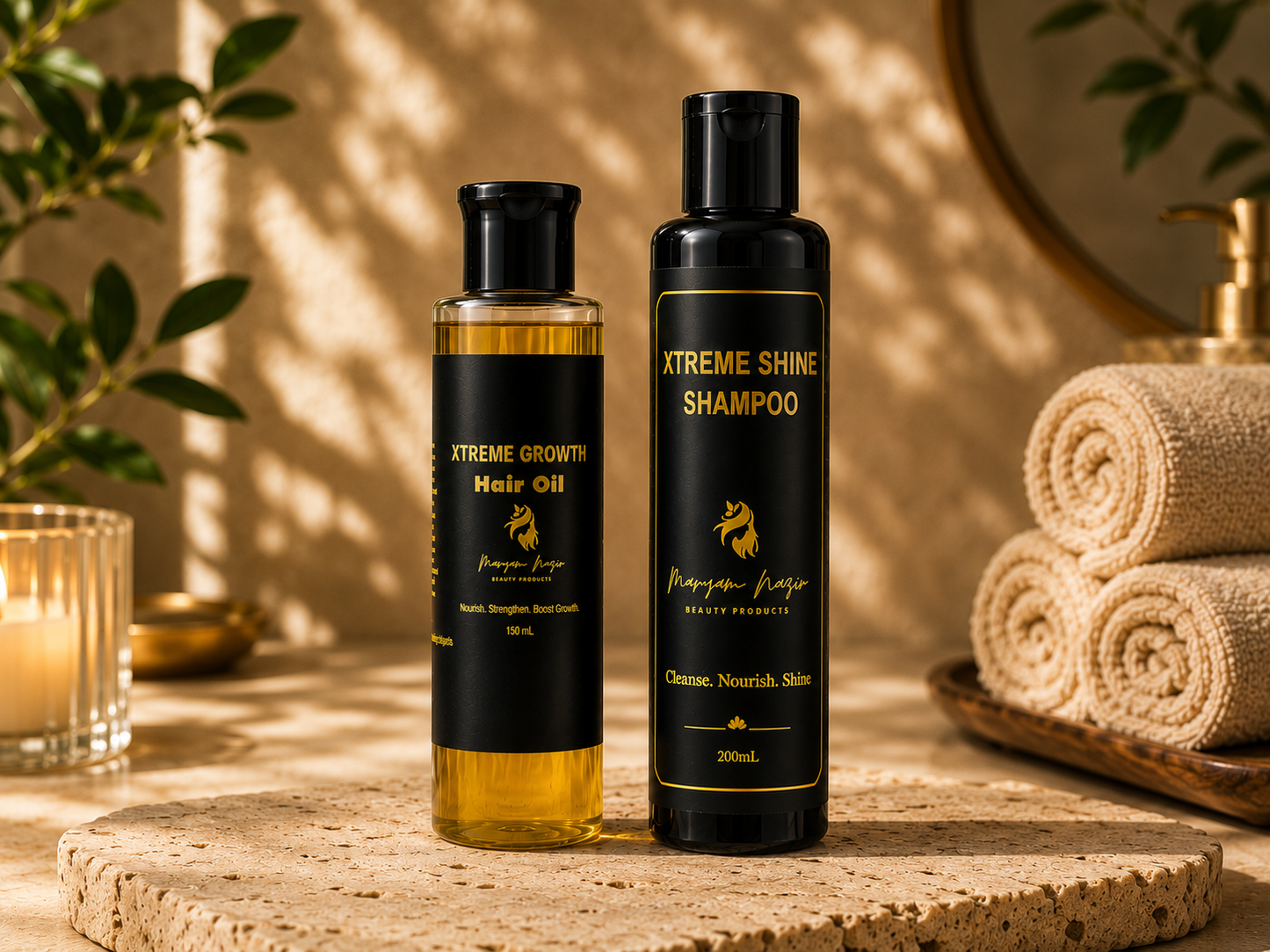 Xtreme Growth Hair Oil + Xtreme Shine Shampoo — The Hair Growth Duo
